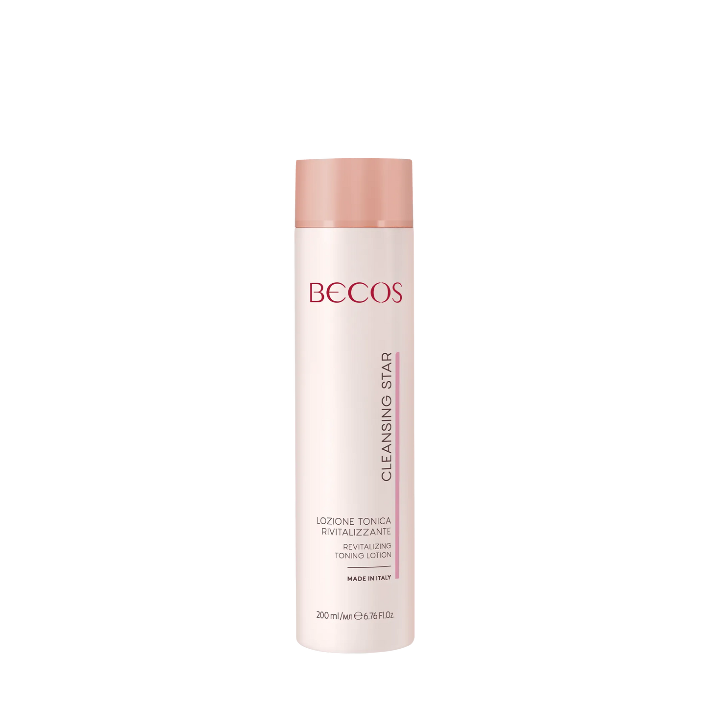 KIT CON LATTE DETERGENTE E TONICO RIVITALIZZANTI MARCA BECOS