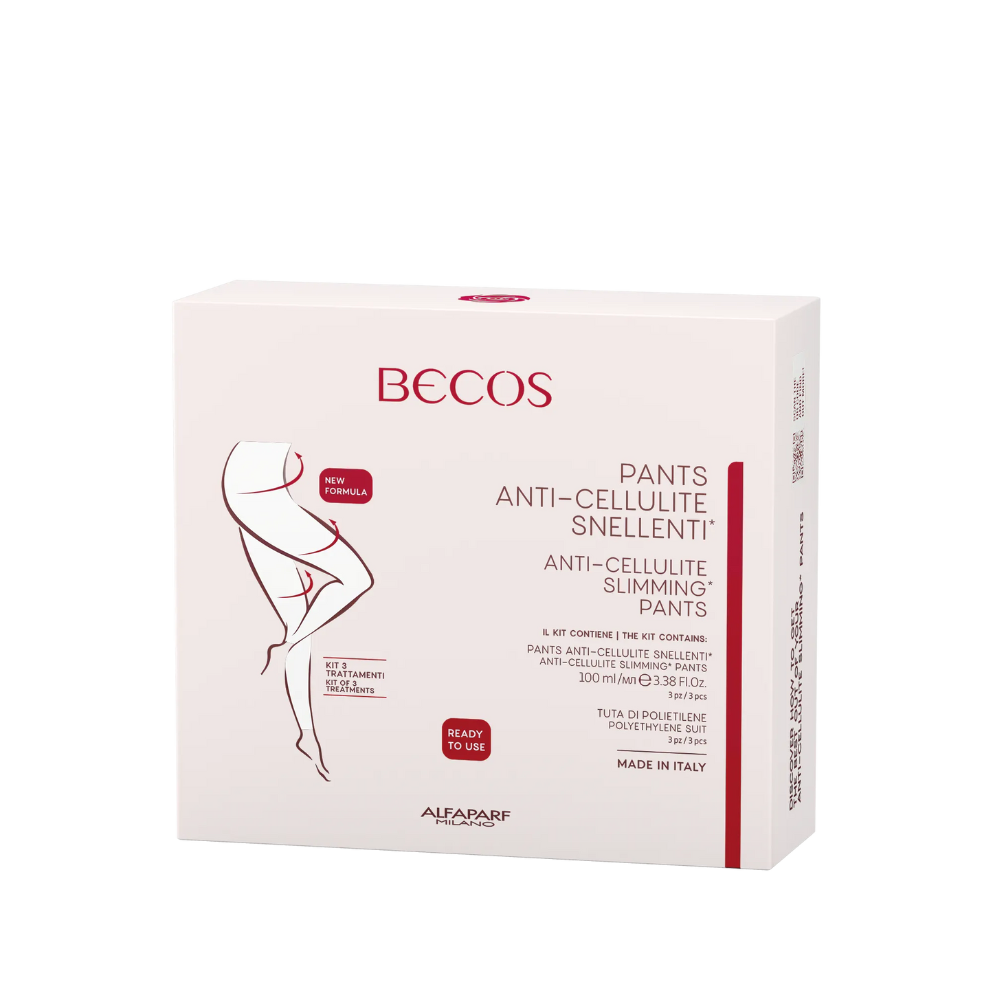 Pants cosmetici pronti all’uso per un’azione anti-cellulite snellente