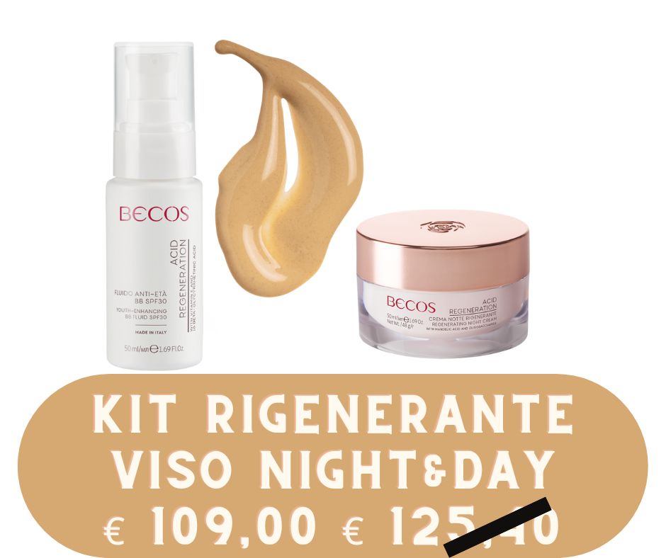 Becos- kit rigenerante viso night&day