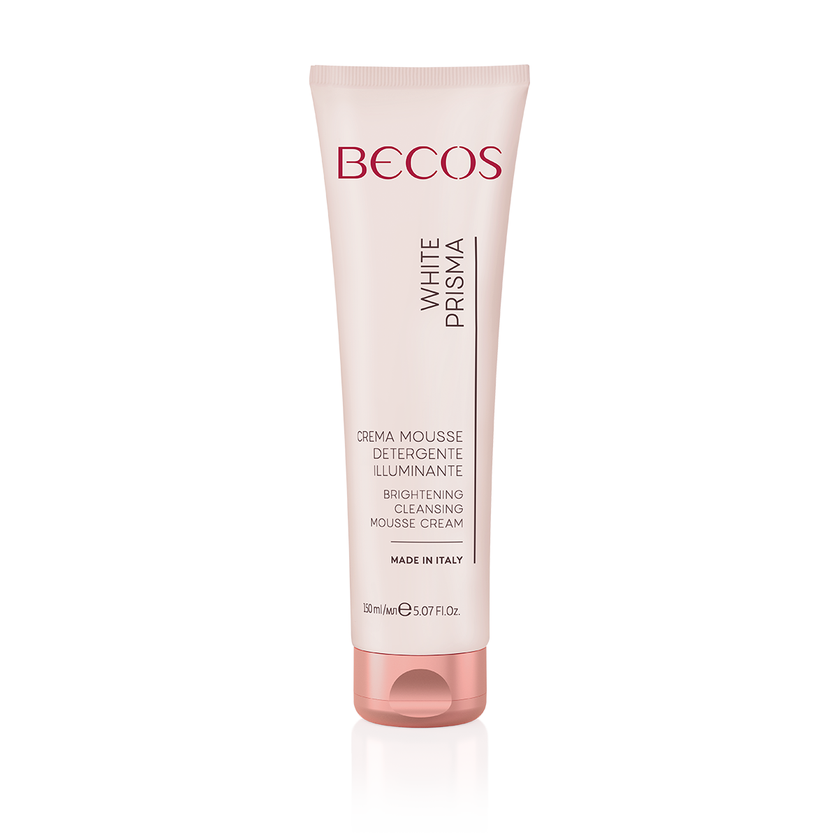Crema detergente ad azione illuminante e uniformante. A contatto con l’acqua, si trasforma in una delicata mousse.