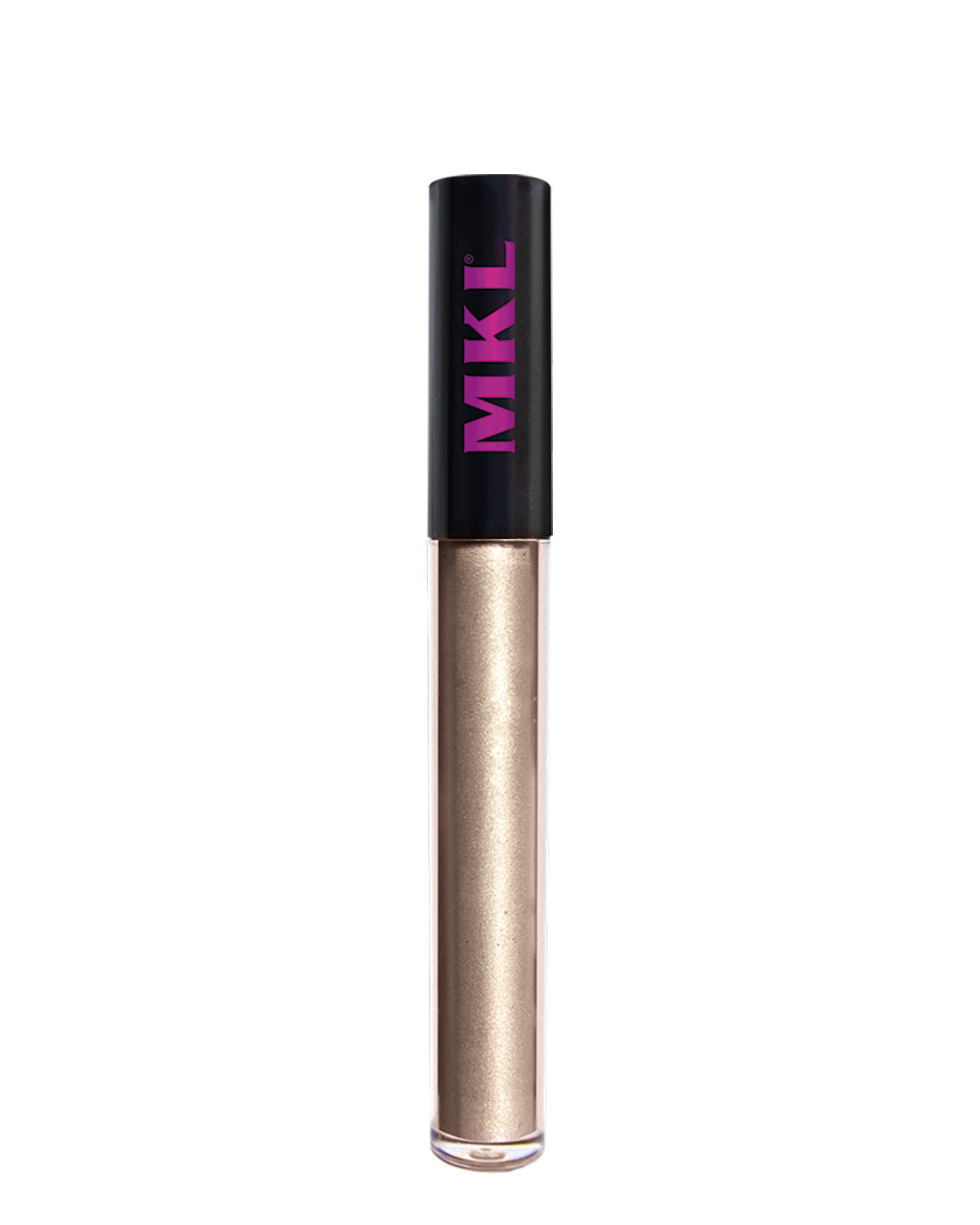 MKL - LIQUID EYES LUXURY. Ombretto liquido fresco e ultra leggero. Si applica con facilità sia con le dita che con un pennello, grazie ad una texture ultra sfumabile. La formulazione con alta concentrazione di pigmento asciuga velocemente senza macchie, rendendo il trucco degli occhi intenso e perfetto dalla mattina alla sera. Starlight