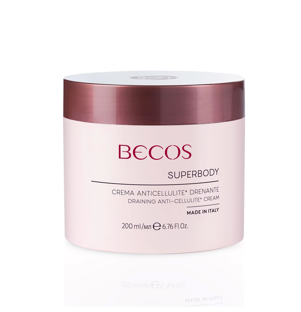 Una crema leggera e facile da assorbire che drena i liquidi in eccesso e contrasta gli inestetismi della cellulite.