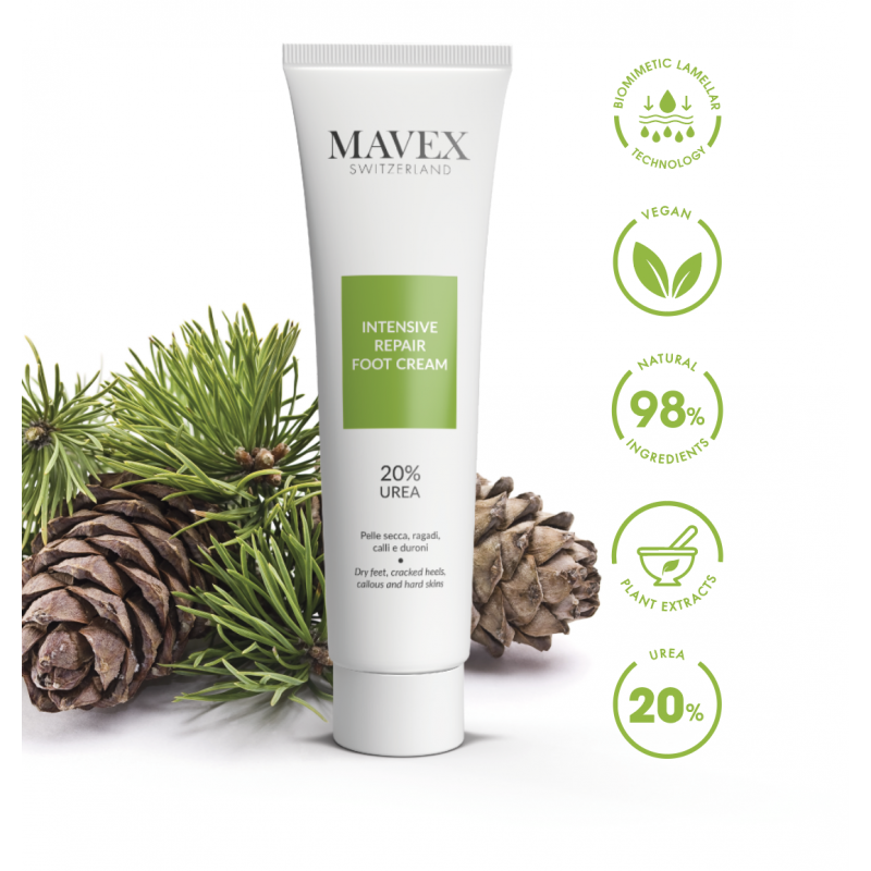 MAVEX - FITOCEUTICI - INTENSIVE REPAIR FOOT CREAM