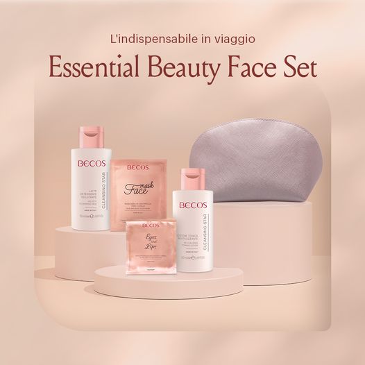 Una skin care essenziale per una beauty routine completa del viso, per mantenere un aspetto fresco e vitale. Ideale per i tuoi viaggi.