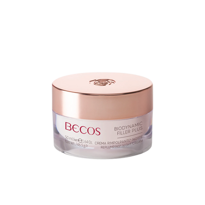 Azione riempitiva notturna

Texture ricca e nutriente, studiata per agire durante il riposo notturno. Rimpolpa i tessuti, migliora la compattezza cutanea e favorisce il riempimento delle rughe.
I segni di stanchezza sono ridotti, per un incarnato visibilmente più fresco e disteso al risveglio.