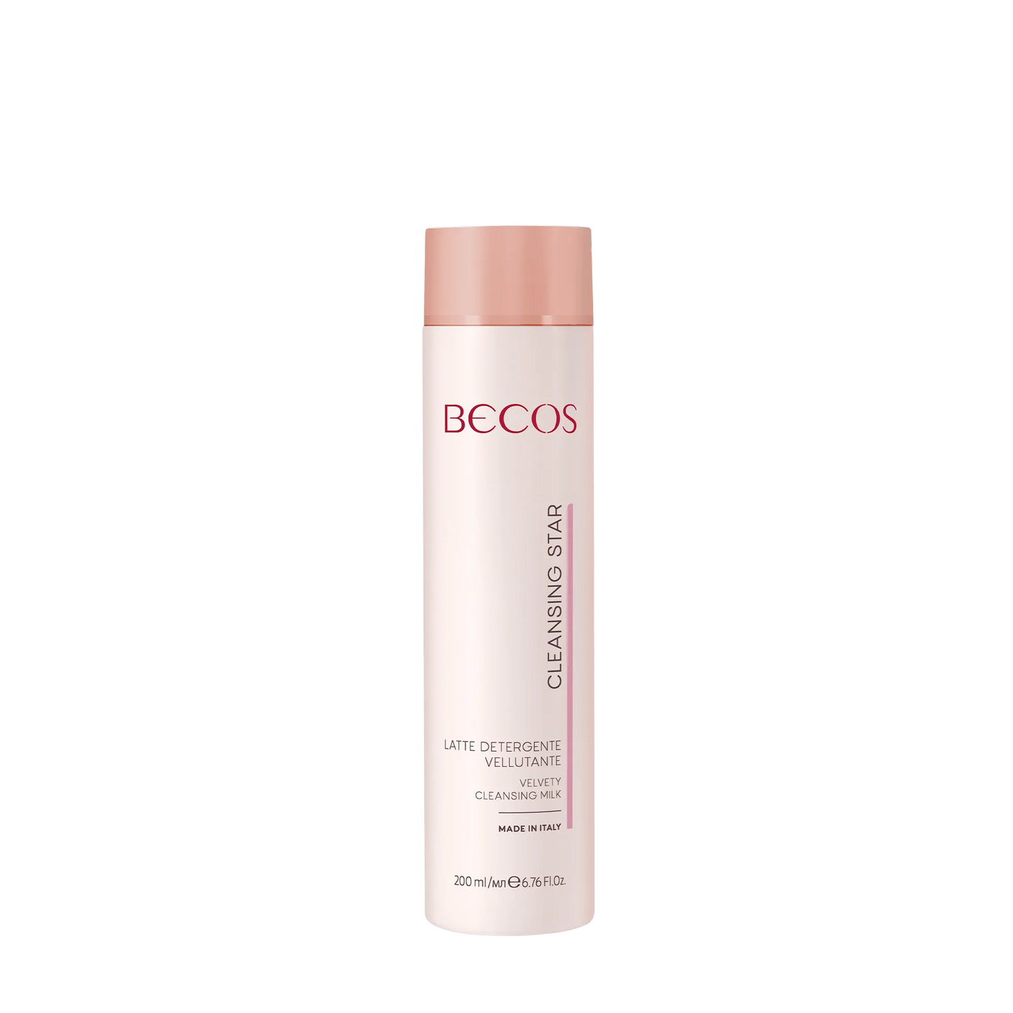 KIT CON LATTE DETERGENTE E TONICO RIVITALIZZANTI MARCA BECOS