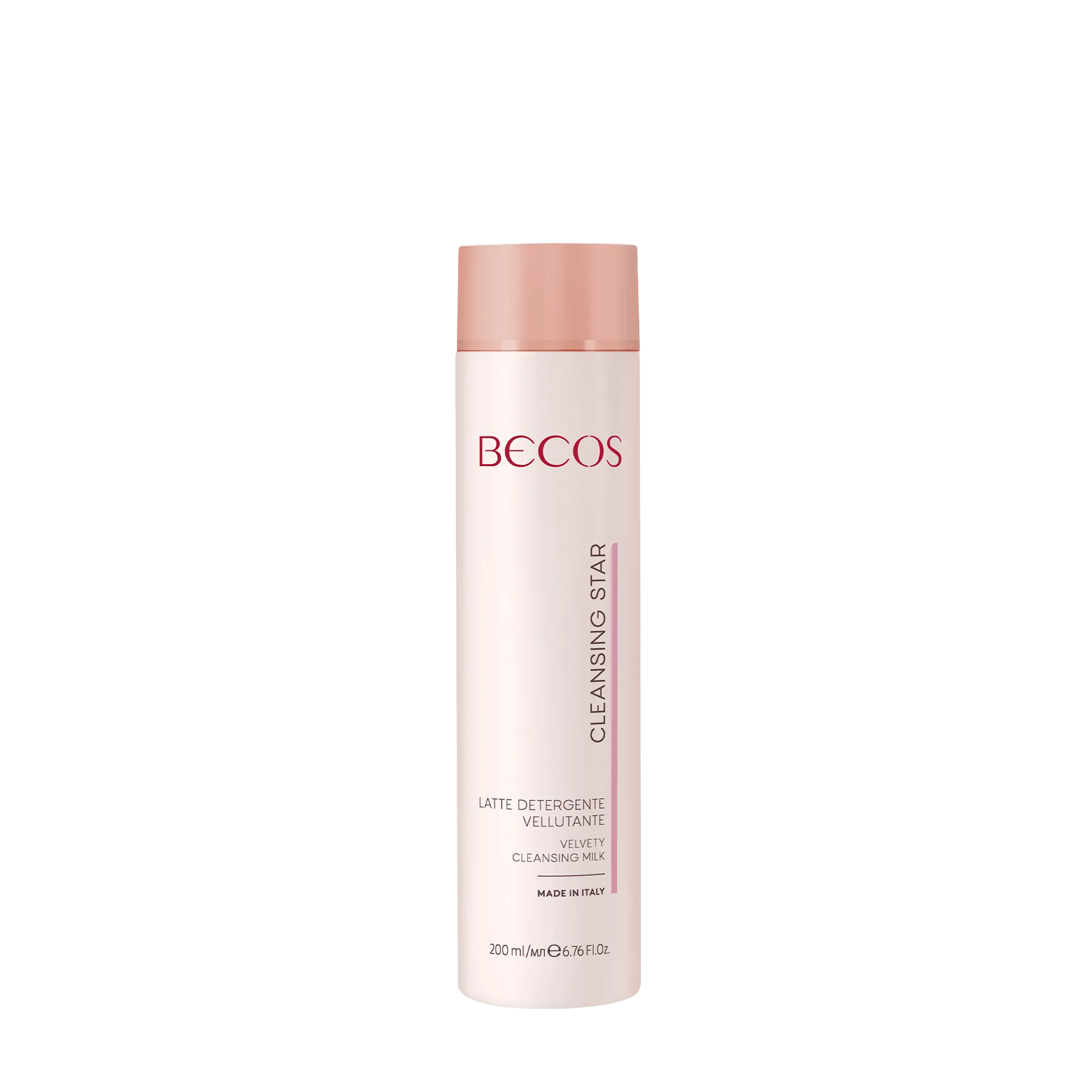 KIT CON LATTE DETERGENTE E TONICO RIVITALIZZANTI MARCA BECOS