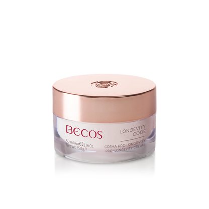 Una crema viso dalla texture gel-crema a rapido assorbimento, formulata per sostenere la longevità cellulare e la vitalità della pelle.


La formula combina attivi nutrienti e antiossidanti con l’Estratto di Germogli di Girasole, che favorisce la produzione di NAD+, molecola fondamentale per l’energia cellulare e i processi di rinnovamento cutaneo.
Nutre e protegge la pelle rendendola più morbida e visibilmente più giovane, compatta, levigata e luminosa.
Sostiene la longevità cellulare.


Vaso - 50 ml