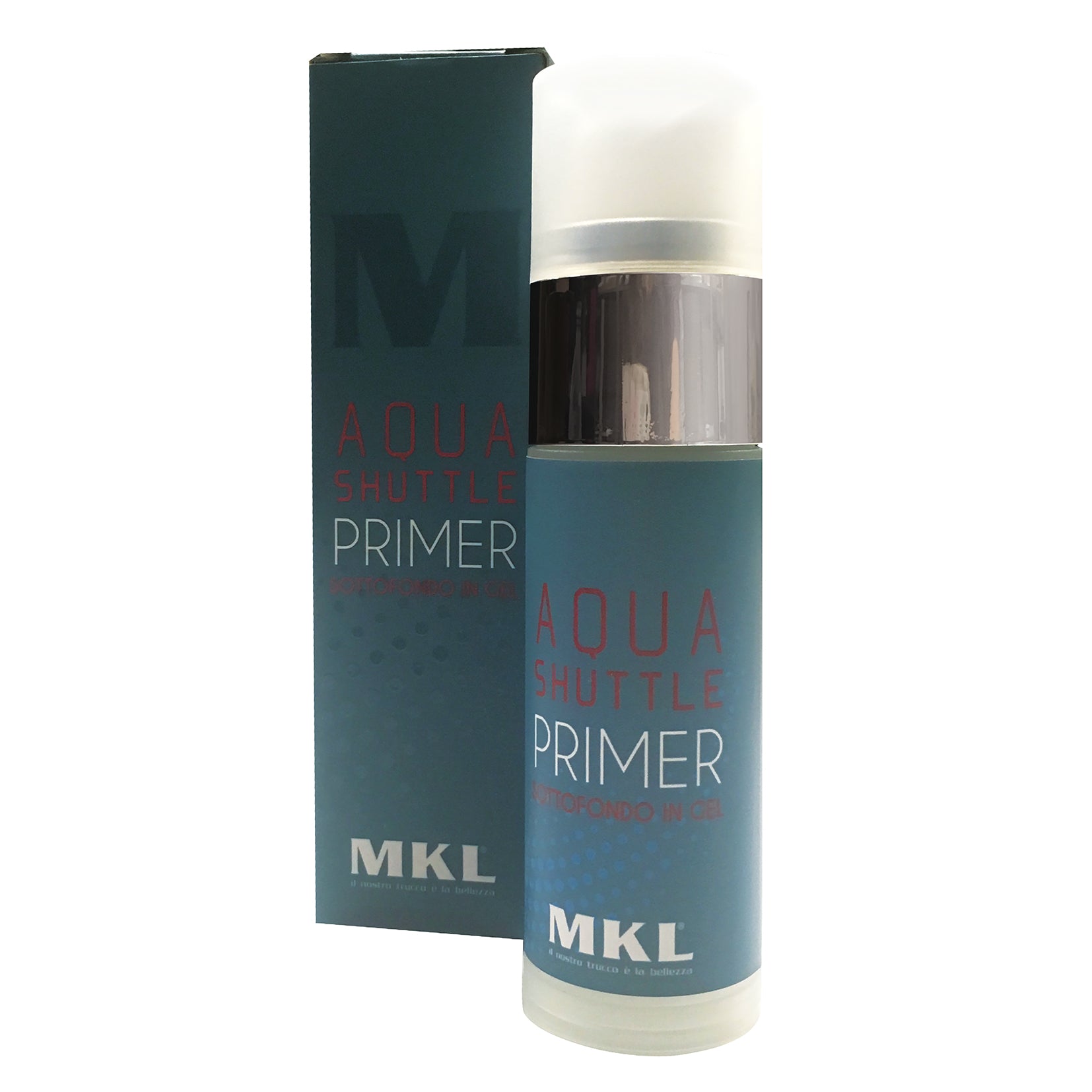 MKL Primer ottimale per il make- up, grazie alla combinazione molecolare "Aqua Shuttle" contenuta, dona un' idratazione profonda senza appesantire la pelle